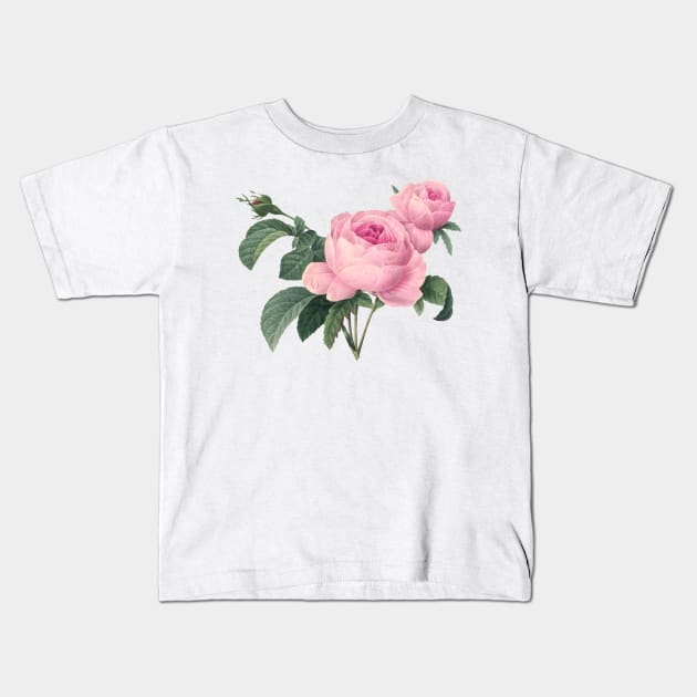 Rose Art Kids T-Shirt by Design Anbay